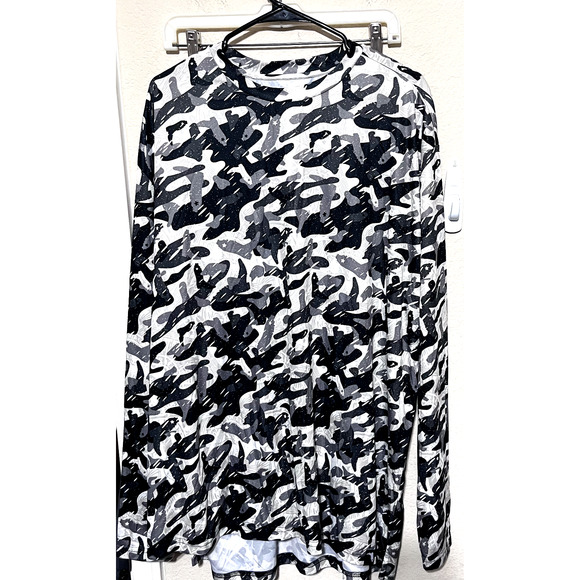 FLORIDA CRACKER tshirt Mens 3XL Western Boot shapes Camo performance shirt - Picture 1 of 5